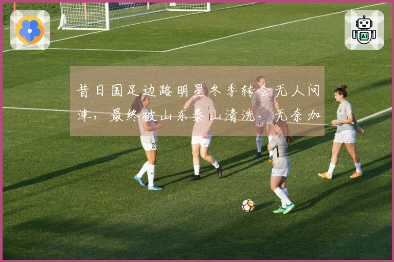 昔日国足边路明星冬季转会无人问津，最终被山东泰山清洗，无奈加盟中冠球队